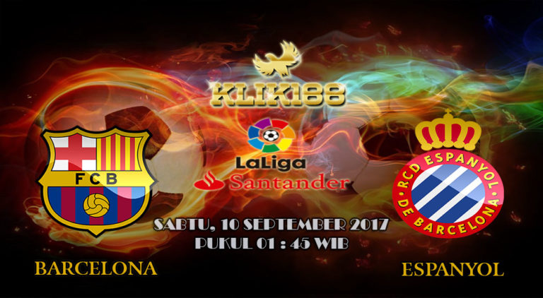 Prediksi Jitu Barcelona vs Espanyol 10 September 2017