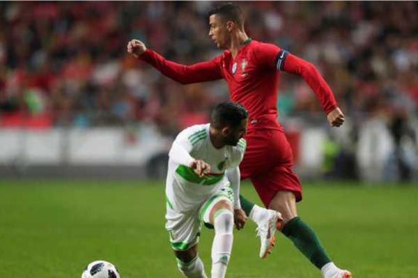 Laporan Pertandingan Sepakbola Timnas Portugal VS Timnas Aljazair